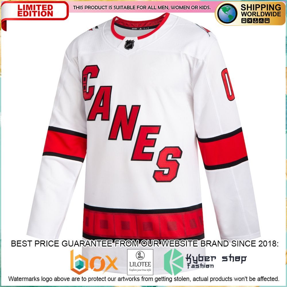 carolina hurricanes adidas 2020 21 custom white hockey jersey 2 829