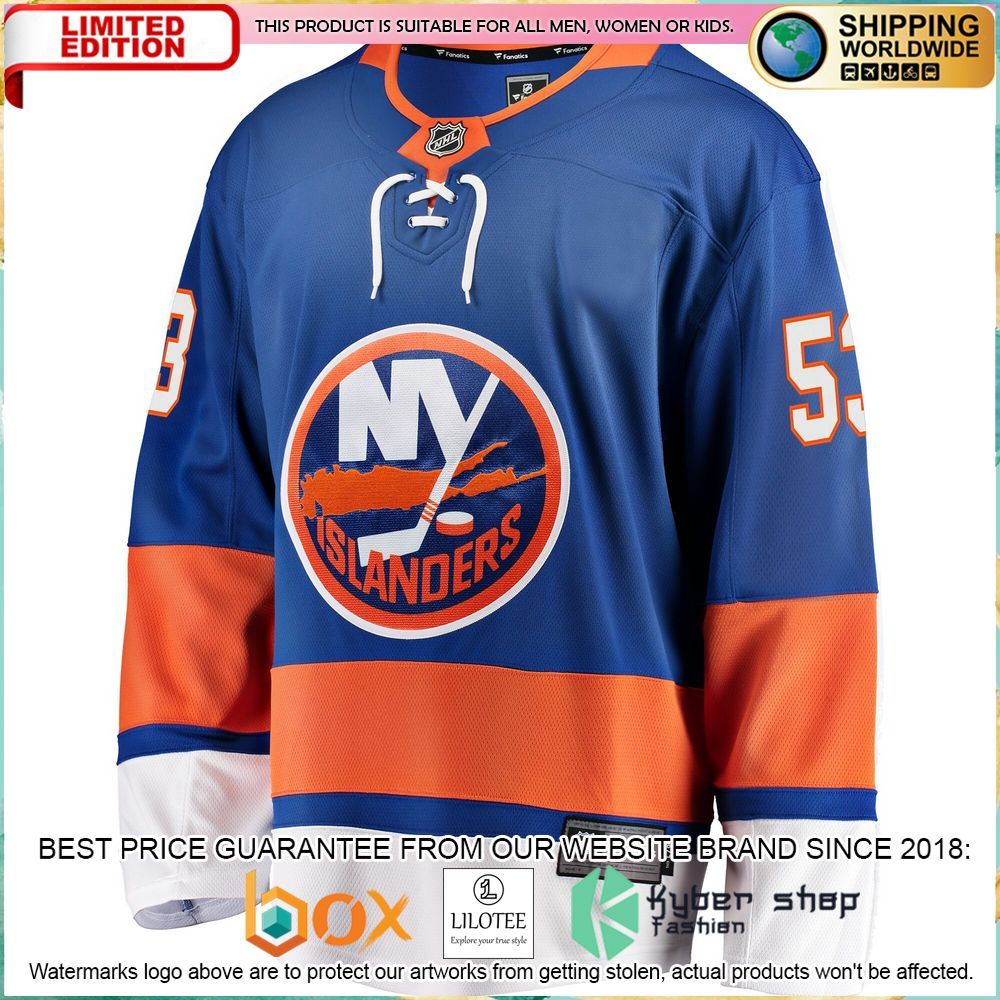 casey cizikas new york islanders royal hockey jersey 2 382