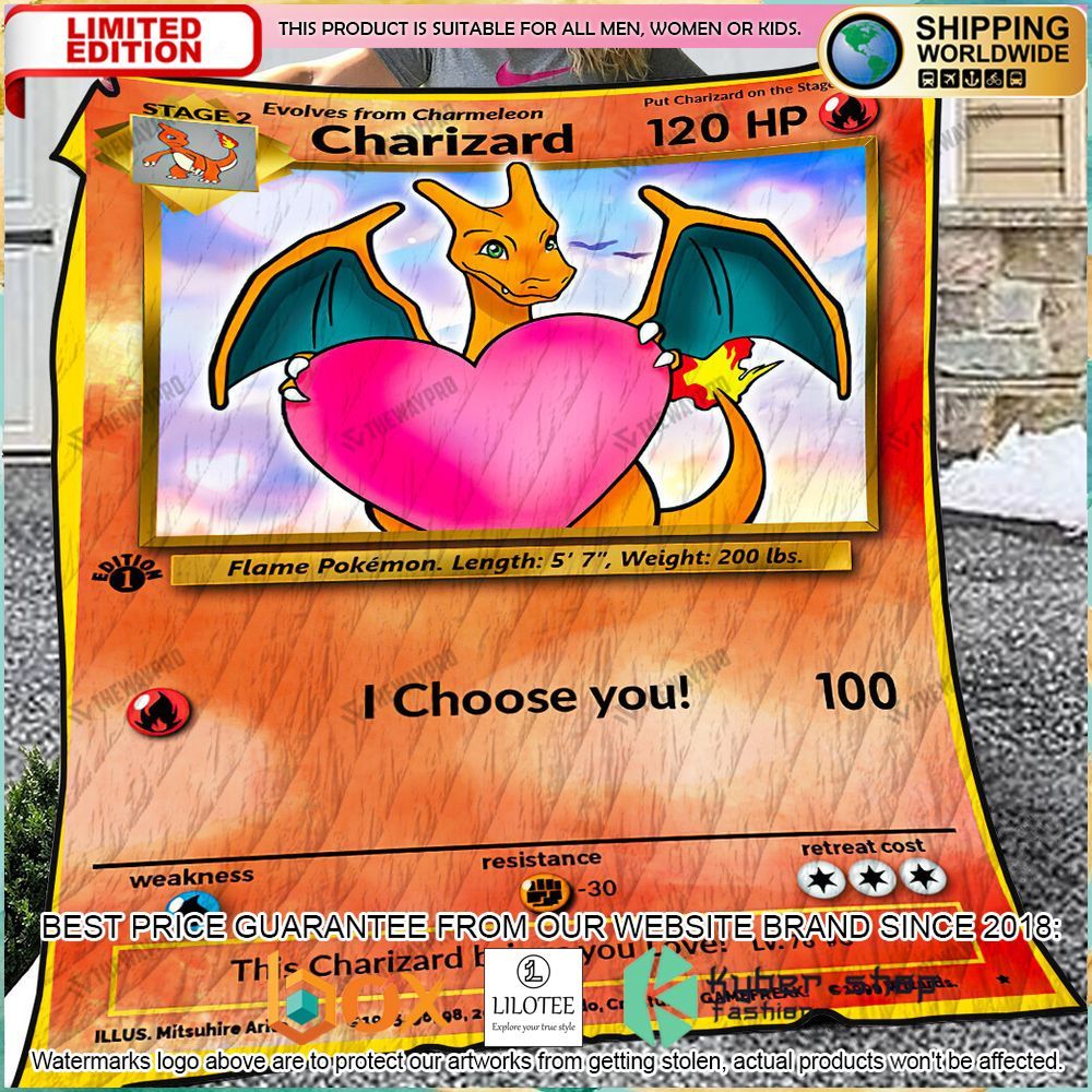 charizard i choose you quilt 2 819