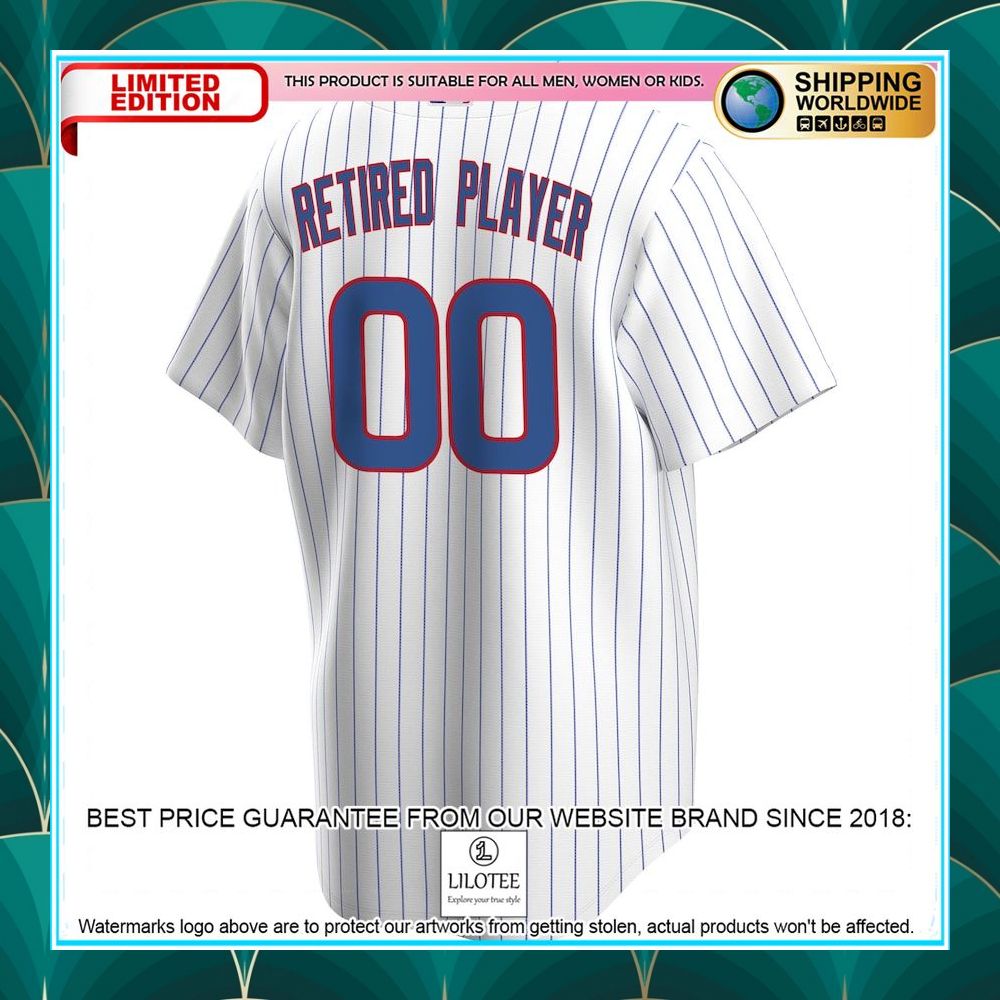 chicago cubs nike home pick a player retired roster white baseball jersey 3 692