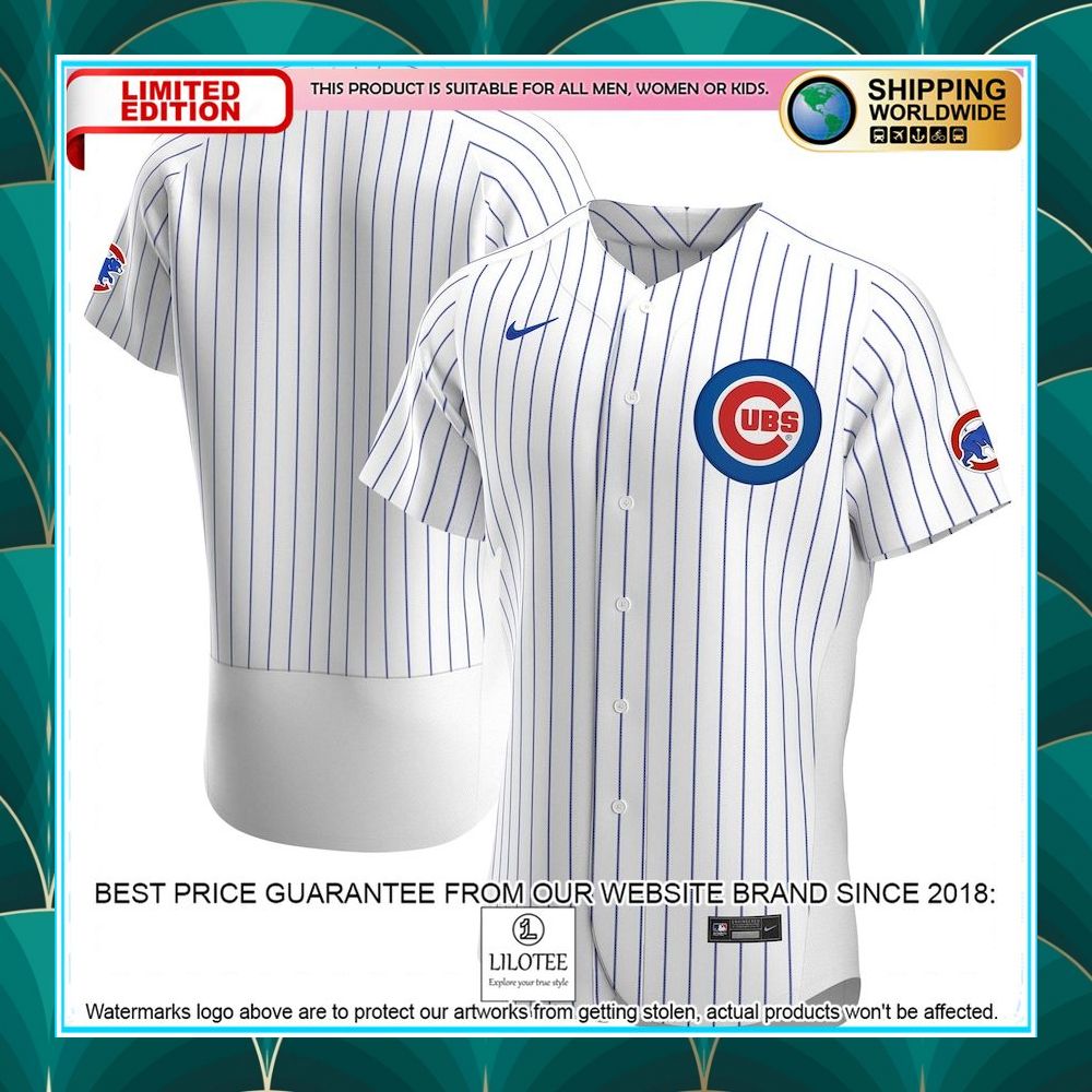 chicago cubs nike home team white baseball jersey 1 484