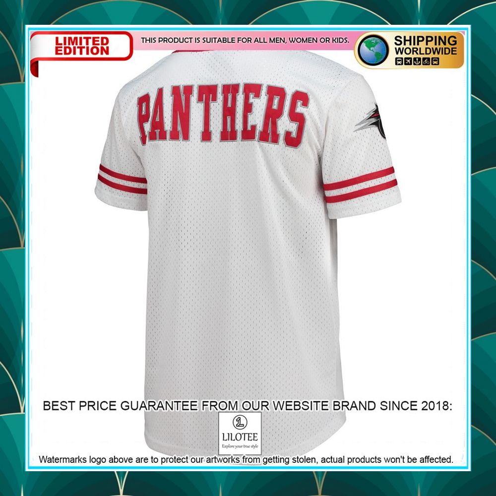 clark atlanta university panthers white red baseball jersey 3 906