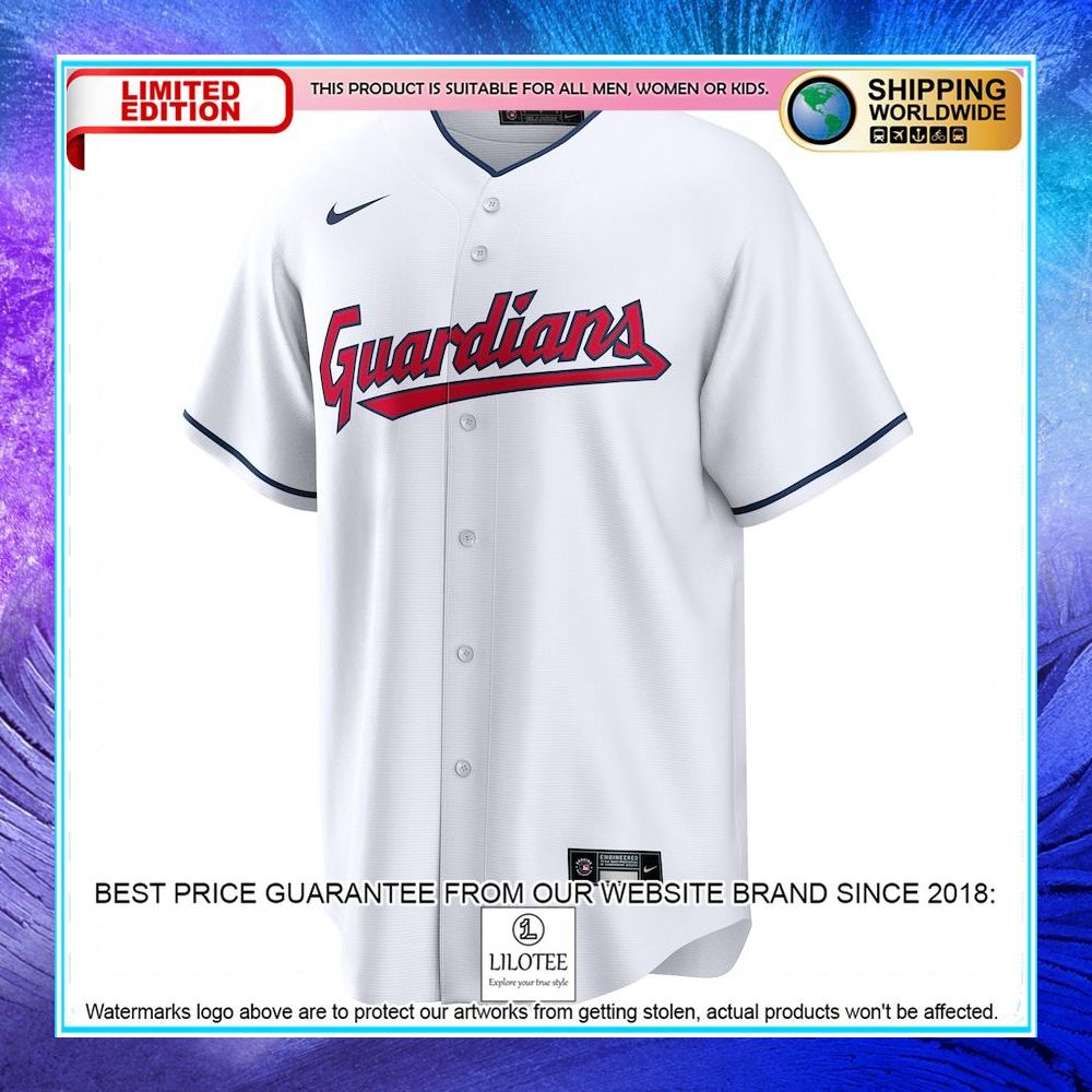 cleveland guardians nike custom white baseball jersey 2 960
