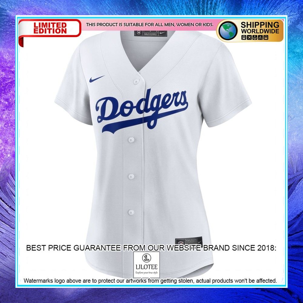 corey seager los angeles dodgers nike women home player white baseball jersey 2 221