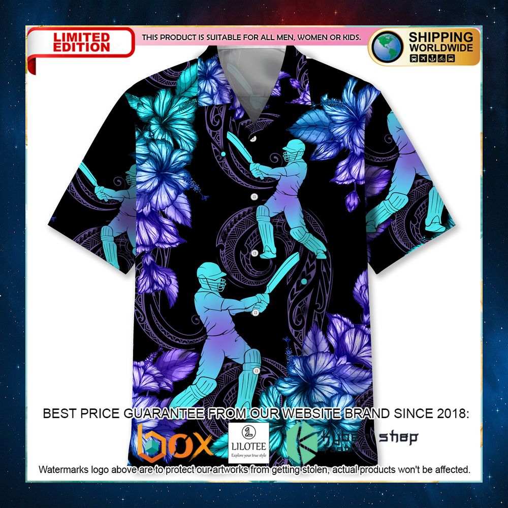 cricket tropical hawaiian shirt 1 306