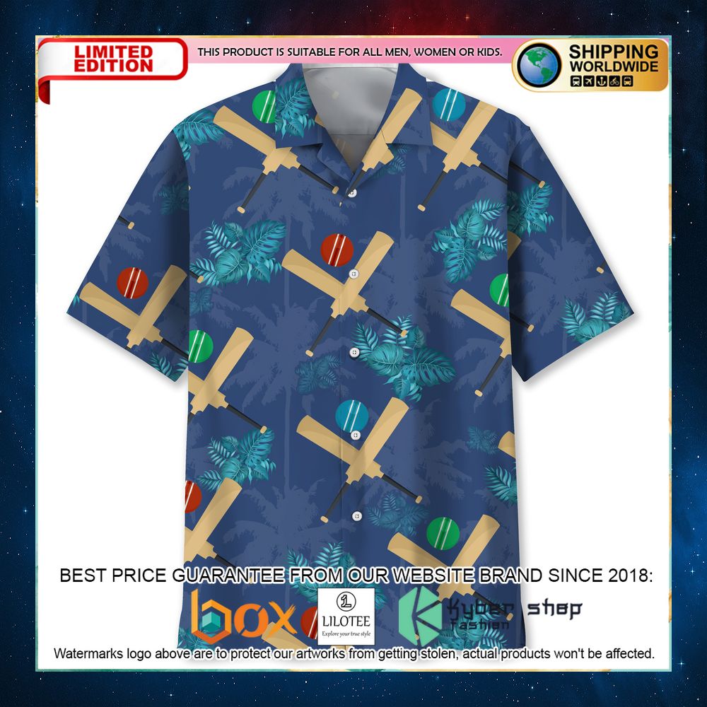 cricket tropical hawaiian shirt 1 691