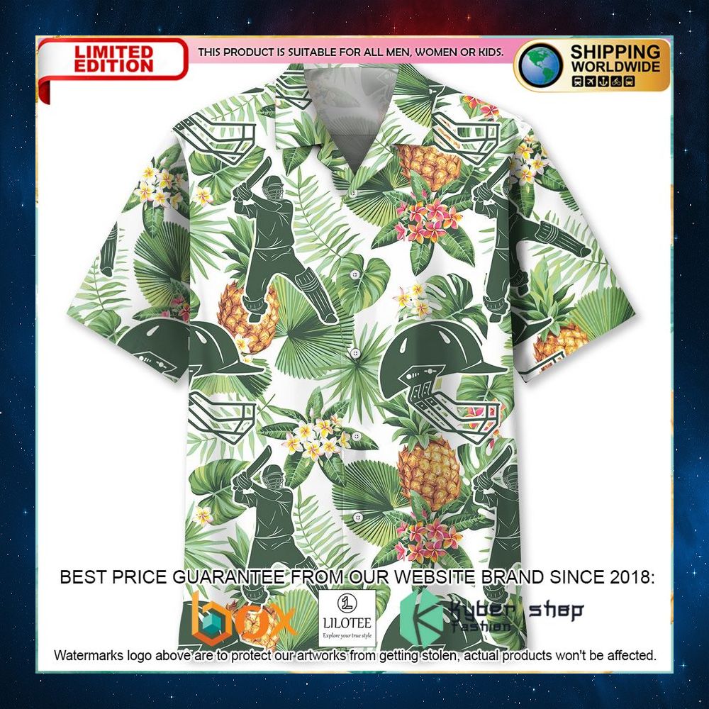cricket tropical pineapple hawaiian shirt 1 284