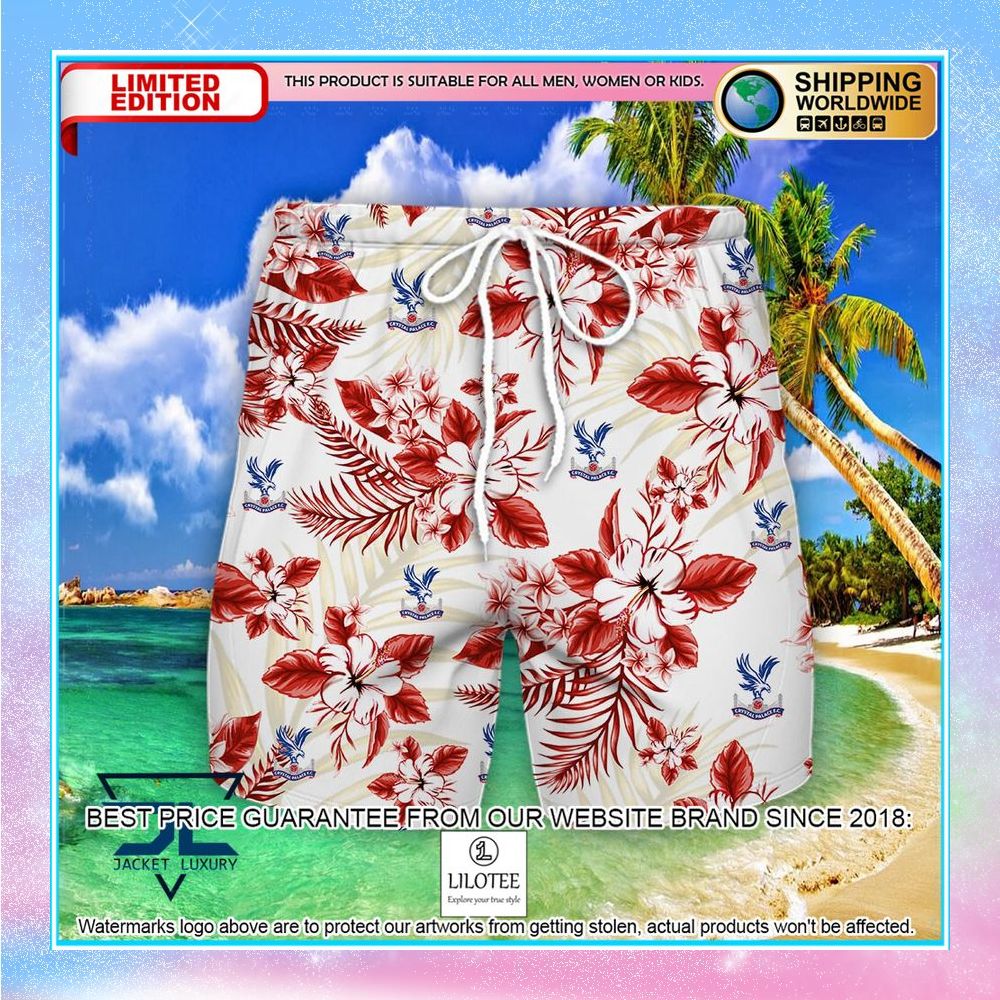crystal palace f c hawaiian shirt shorts 2 631