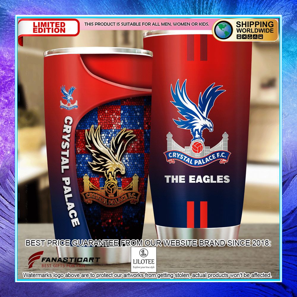 crystal palace fc the eagles tumbler 1 182