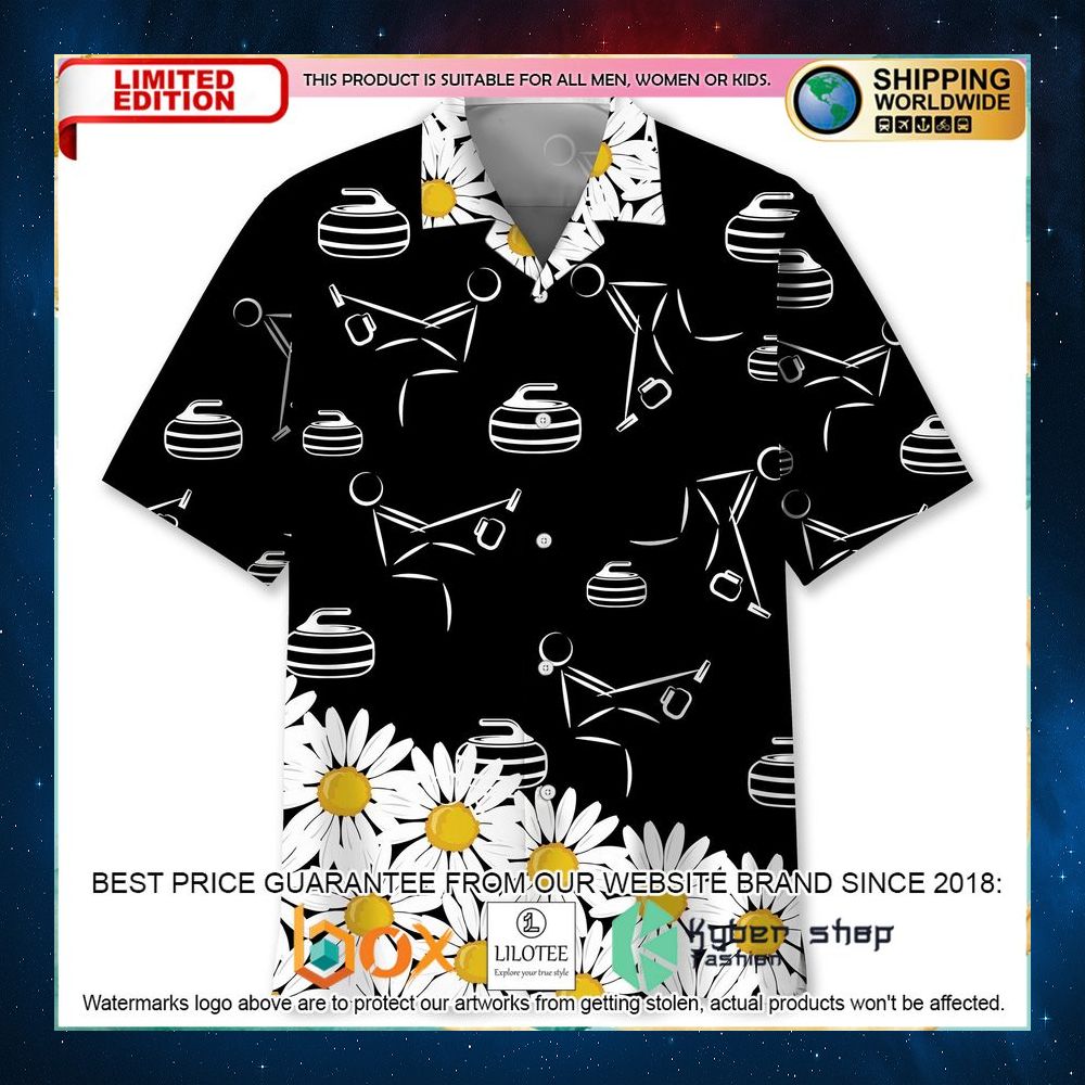 curling daisy hawaiian shirt 1 836