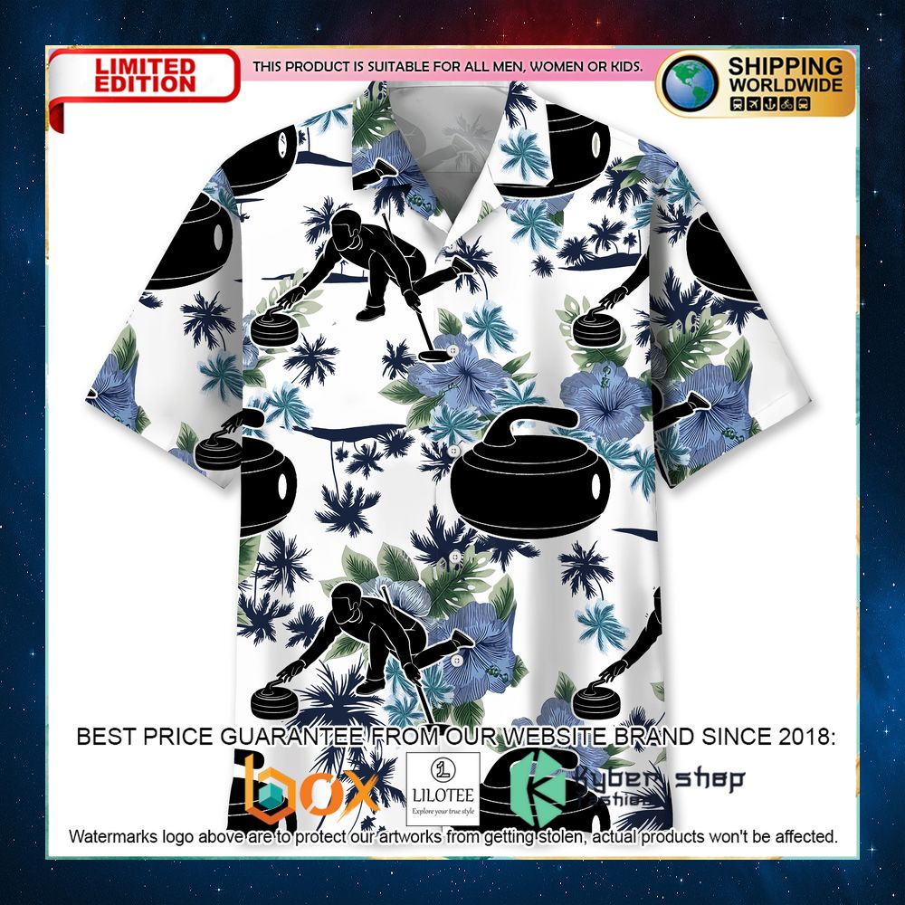 curling white nature hawaiian shirt 1 727