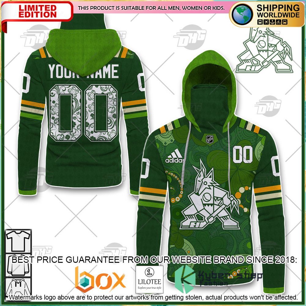 custom nhl arizona coyotes st patricks day t shirt hoodie 2 972