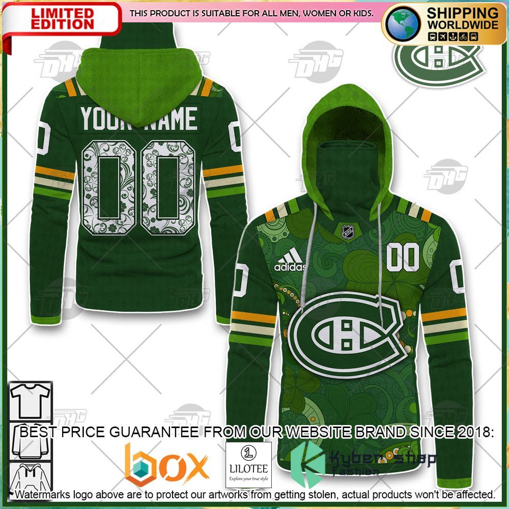 custom nhl montreal canadiens st patricks day t shirt hoodie 2 235