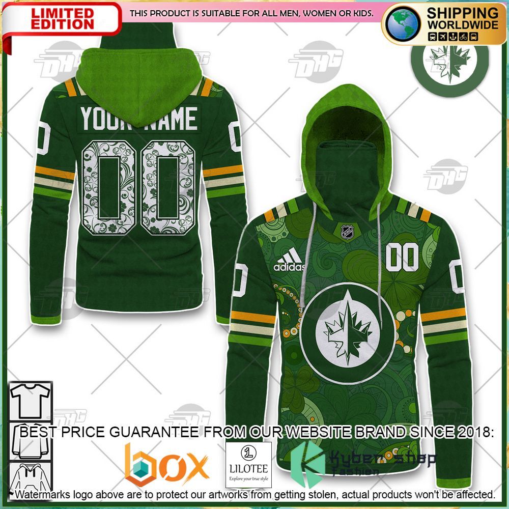 custom nhl winnipeg jets st patricks day t shirt hoodie 2 595