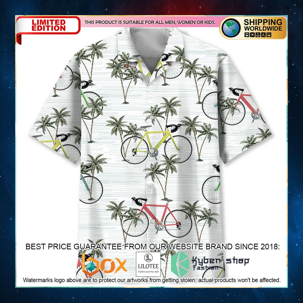 cycling coconut hawaiian shirt 1 332