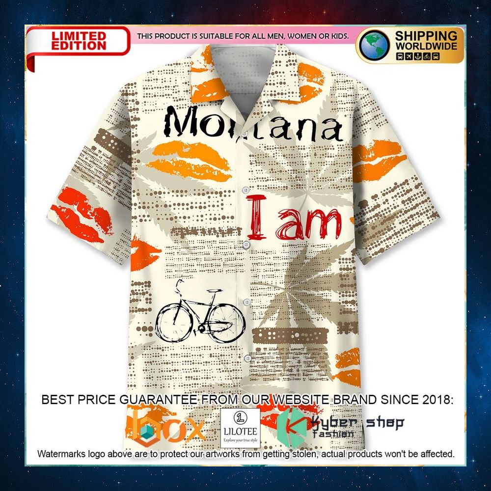 cycling montana i am hawaiian shirt 1 613