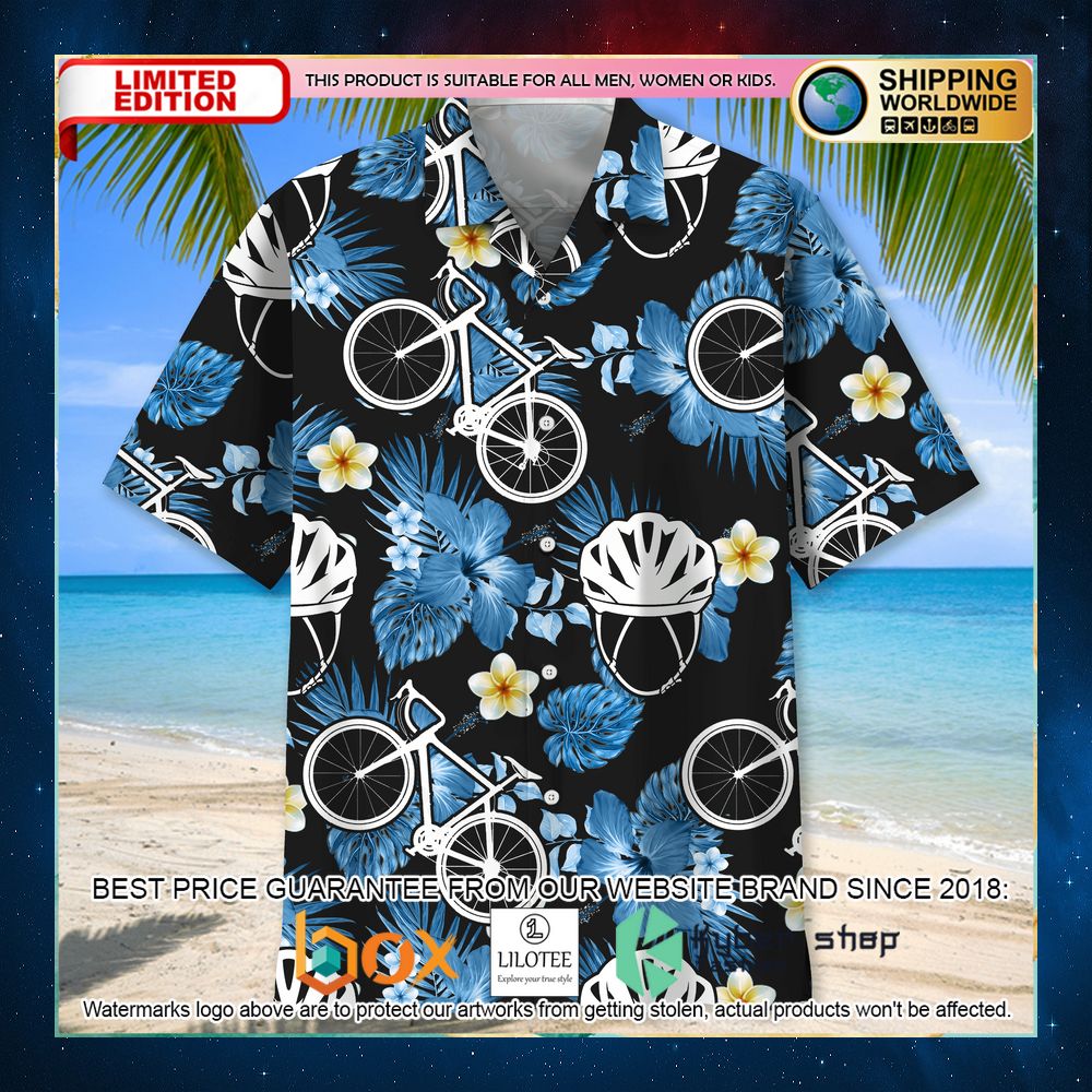 cycling nature color hawaiian shirt 2 751