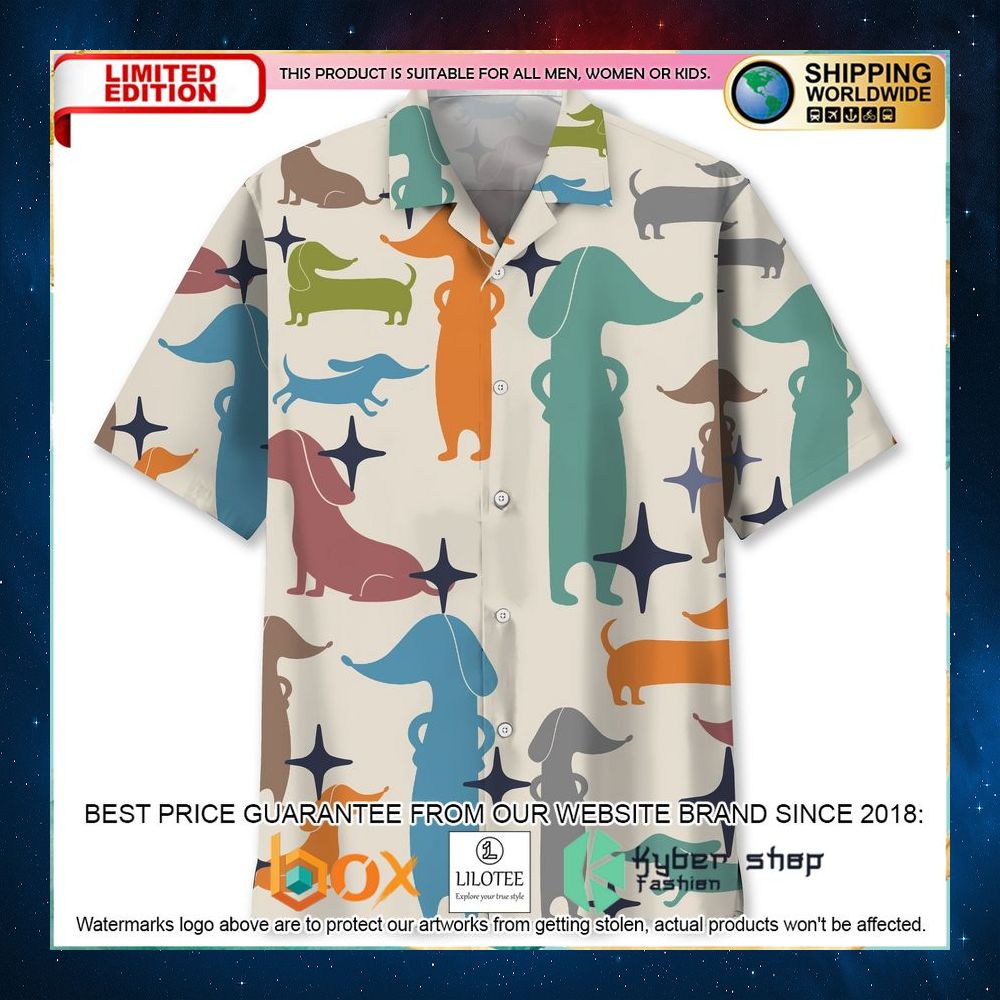 dachshund hawaiian shirt 1 342