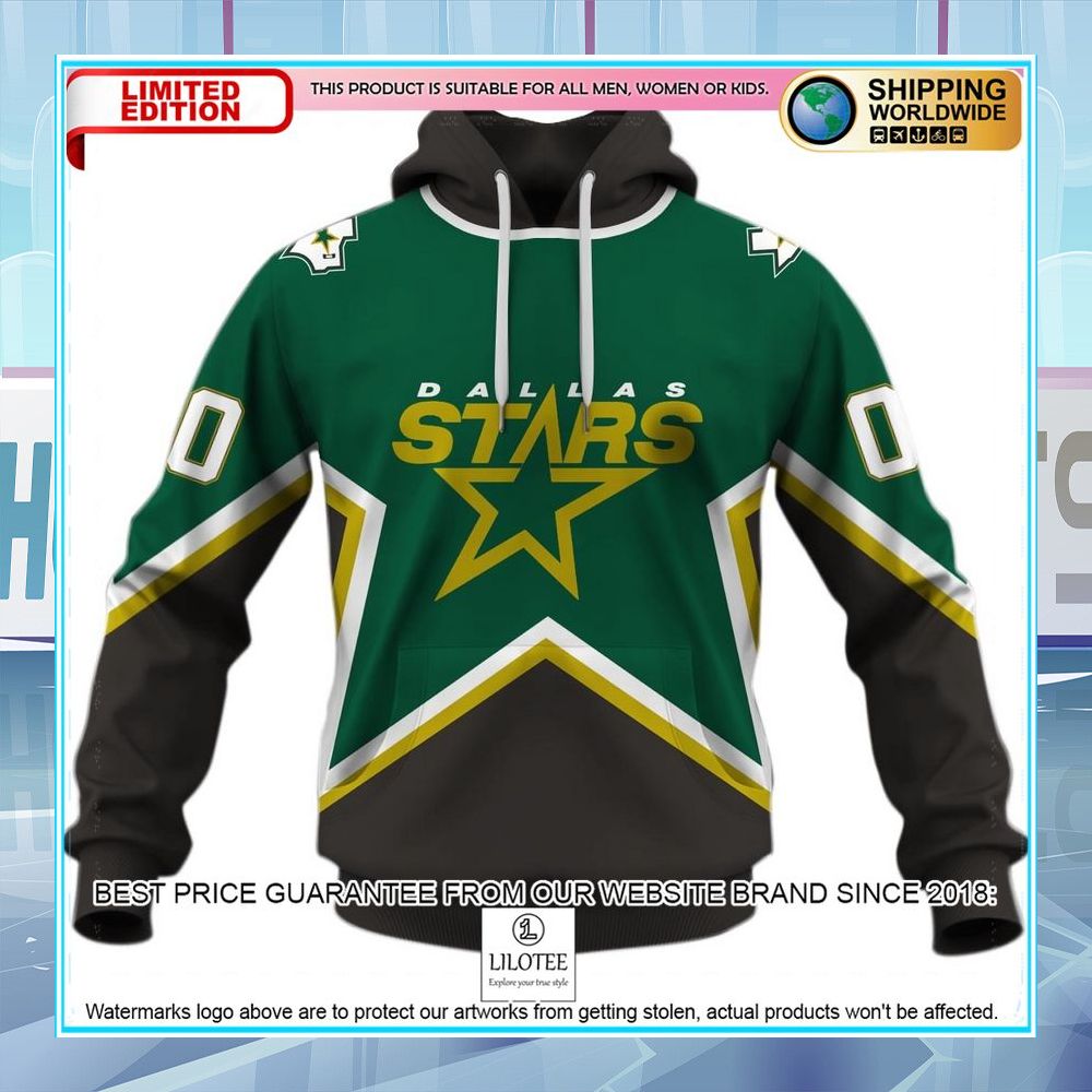 dallas stars 1999 throwback vintage nhl away custom shirt hoodie 1 468