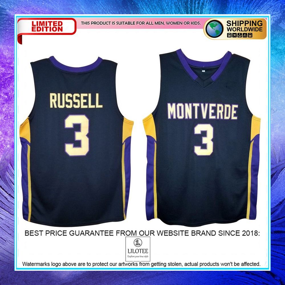 dangelo russell montverde academy high school basketball jersey 1 533