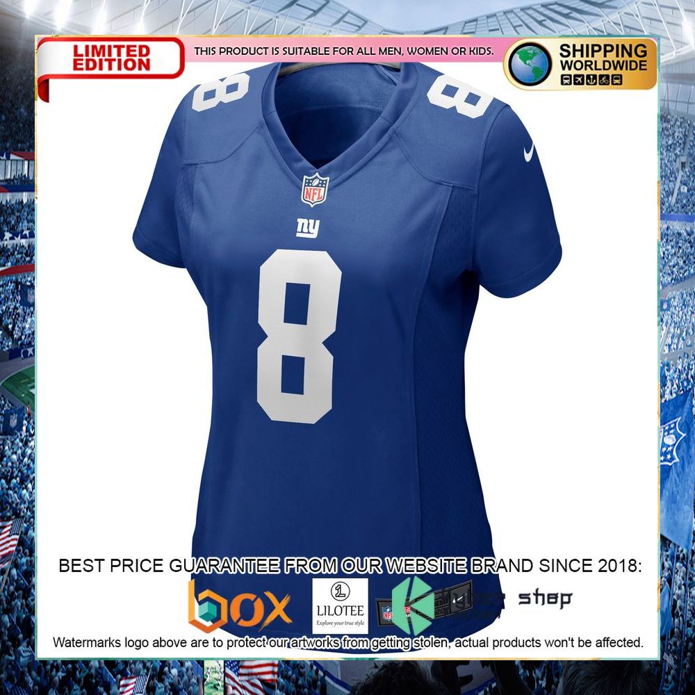 Daniel Jones New York Giants Nike Women's Royal Football Jersey - LIMITED EDITION 6 daniel jones new york giants nike womens royal football jersey 2 590