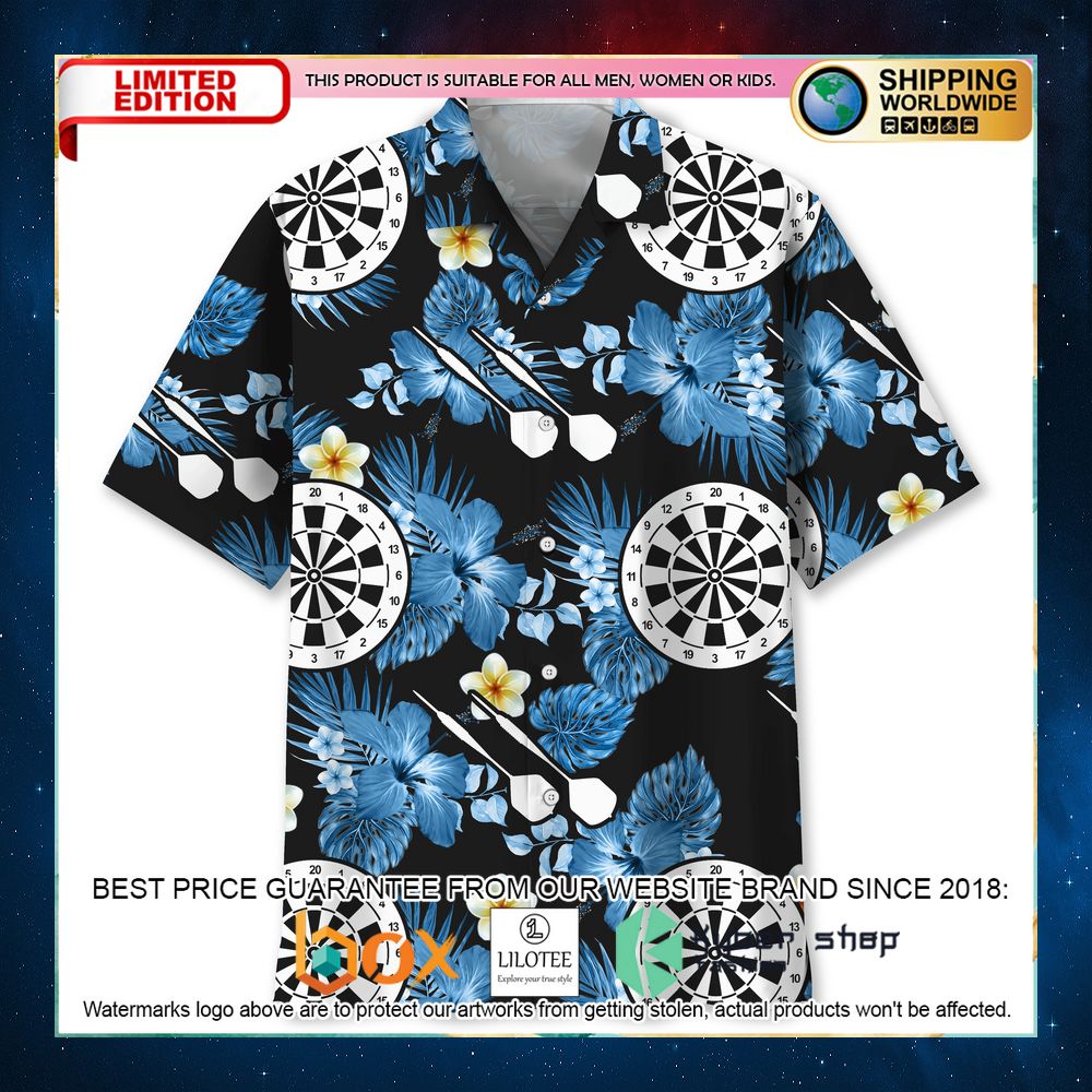 darts blue nature hawaiian shirt 1 897