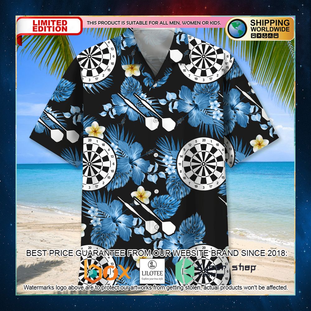 darts blue nature hawaiian shirt 2 552