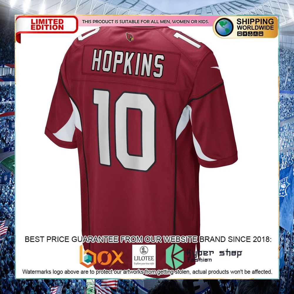 DeAndre Hopkins Arizona Cardinals Nike Cardinal Football Jersey - LIMITED EDITION 8 deandre hopkins arizona cardinals nike cardinal football jersey 3 306