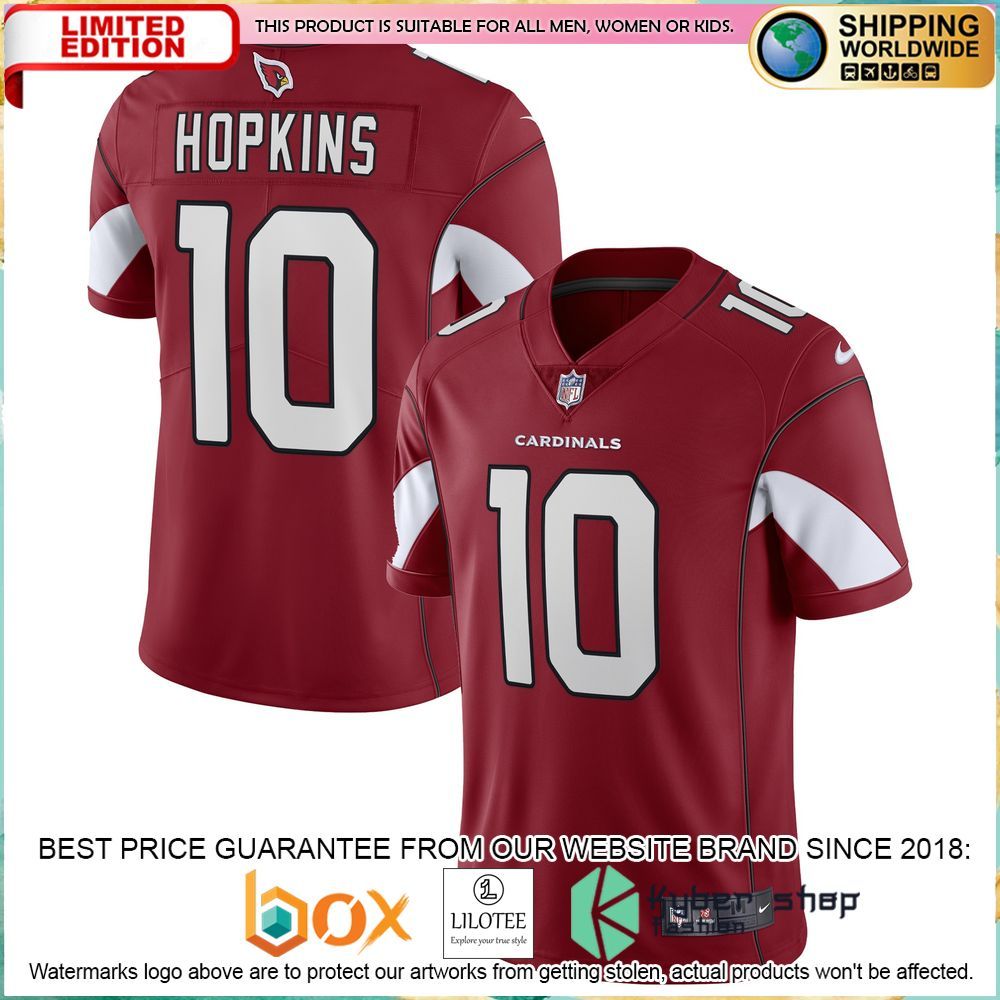 deandre hopkins arizona cardinals nike vapor cardinal football jersey 1 564