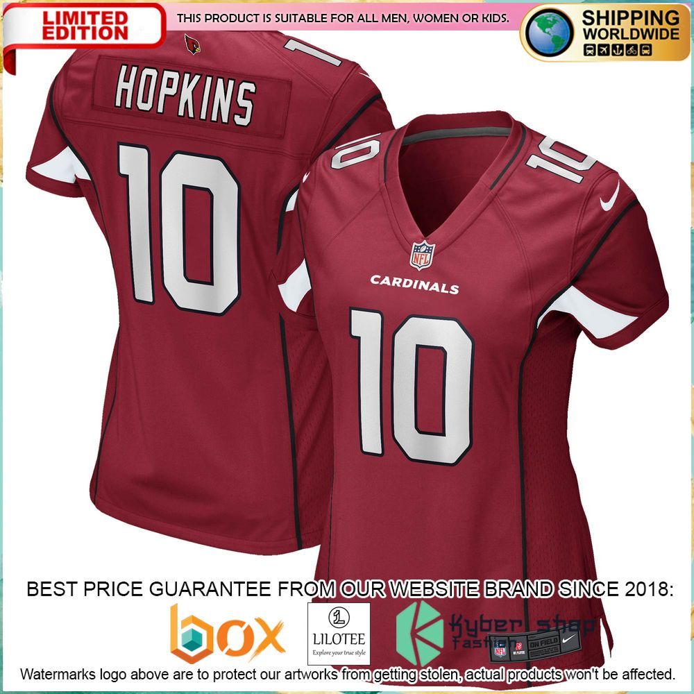 deandre hopkins arizona cardinals nike womens cardinal football jersey 1 884