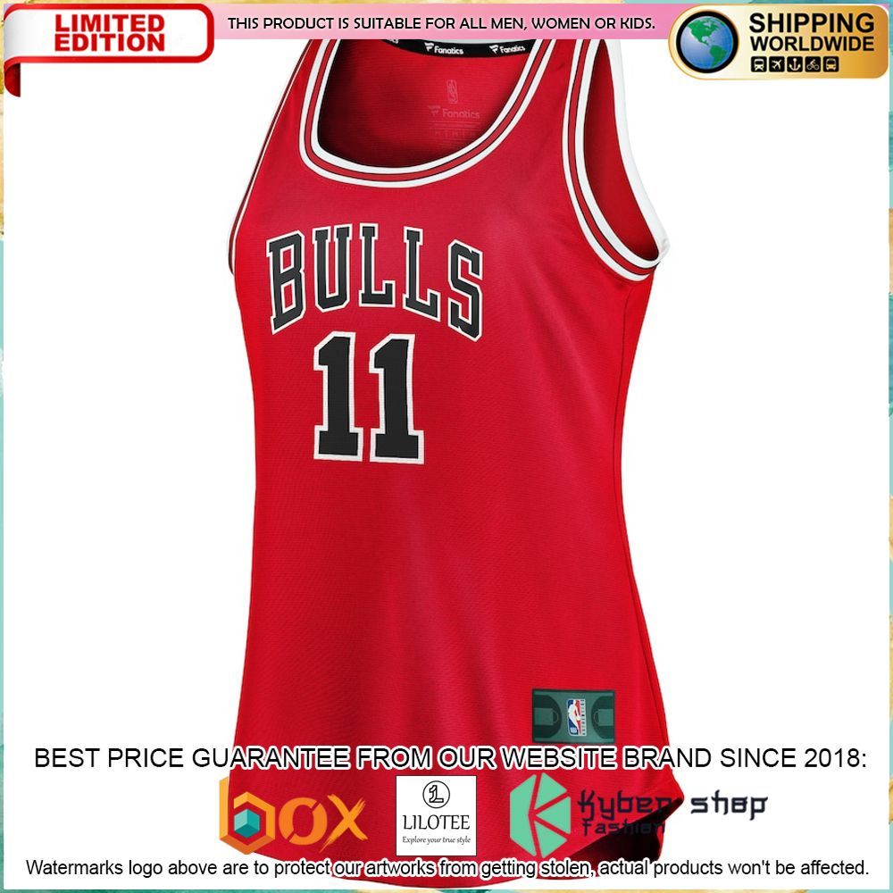 demar derozan chicago bulls womens 2021 22 red basketball jersey 2 269