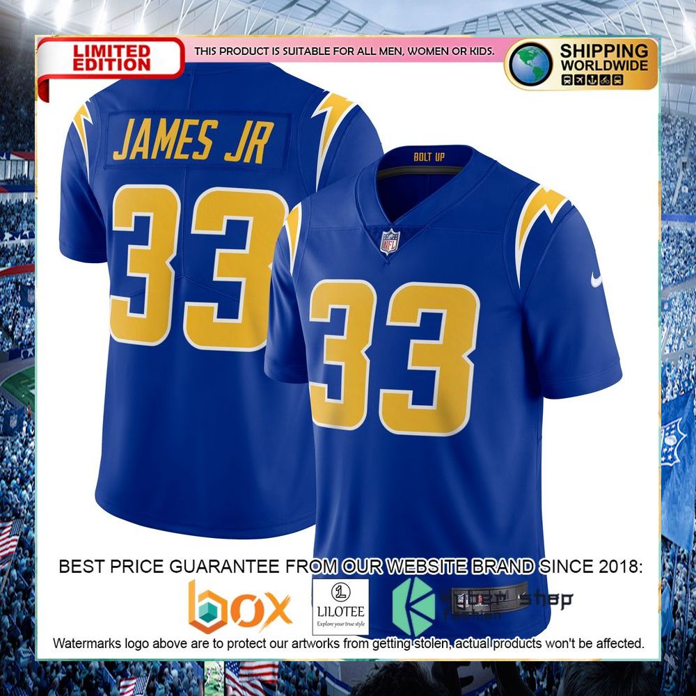 Derwin James Los Angeles Chargers Nike 2nd Alternate Vapor Royal Football Jersey - LIMITED EDITION 11 derwin james los angeles chargers nike 2nd alternate vapor royal football jersey 4 623