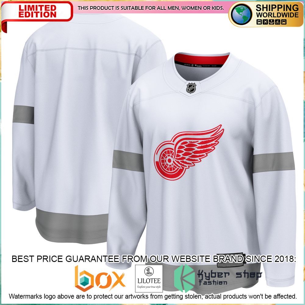 detroit red wings 2020 21 special edition white hockey jersey 1 140