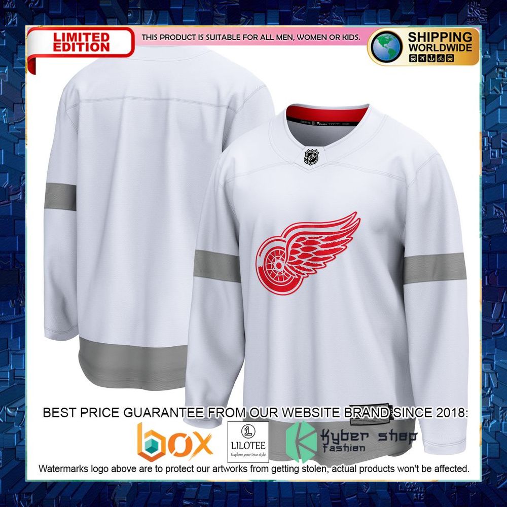 Detroit Red Wings 2020 21 Special Edition White Hockey Jersey - LIMITED EDITION 5 detroit red wings 2020 21 special edition white hockey jersey 1 152