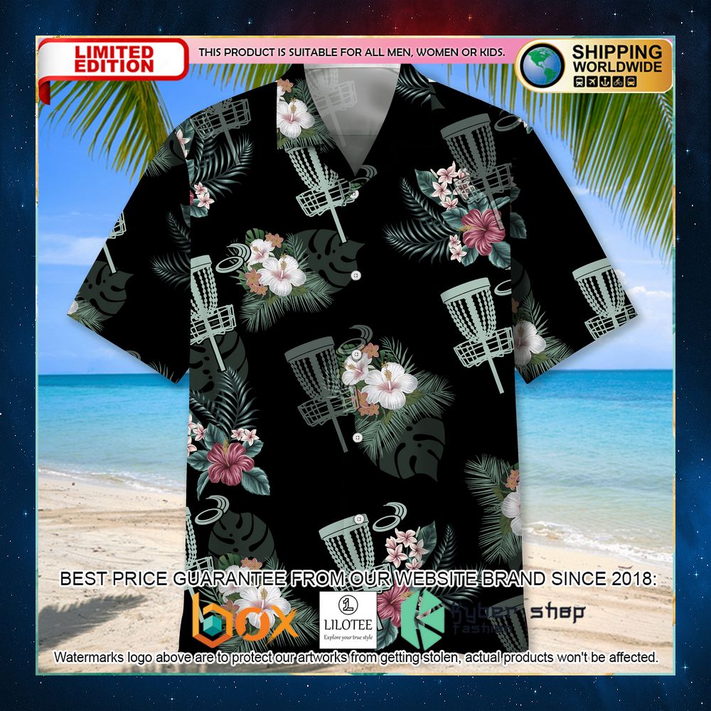 disc golf tropical hawaiian shirt 2 238
