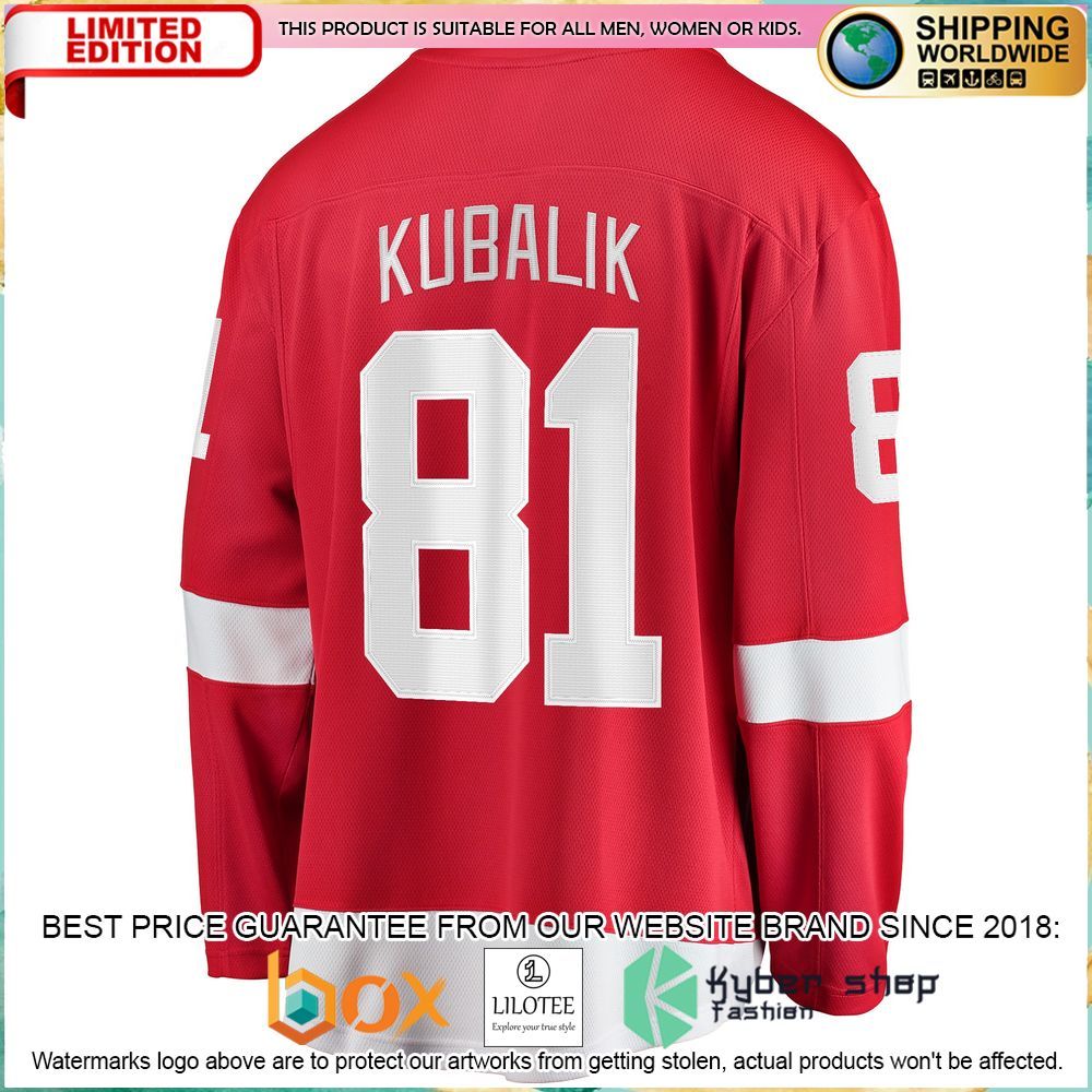 dominik kubalik detroit red wings red hockey jersey 3 555