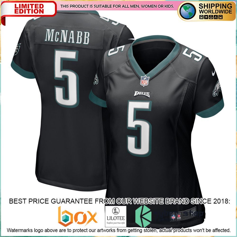 Donovan McNabb Philadelphia Eagles Nike Women's Retired Midnight Green Football Jersey - LIMITED EDITION 5 donovan mcnabb philadelphia eagles nike womens retired midnight green football jersey 5 86