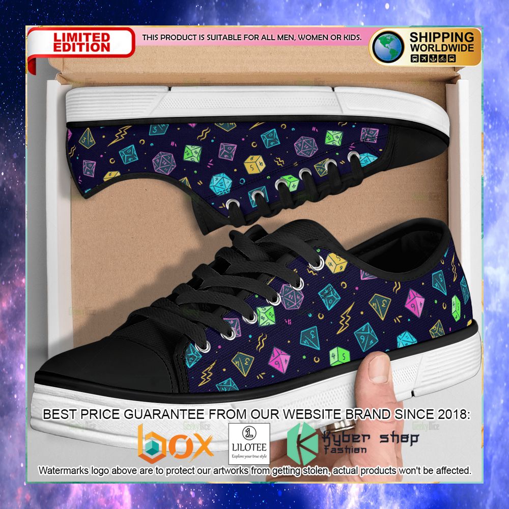 Dungeons & Dragons Canvas low top Shoes - LIMITED EDITION 28 dungeons dragons canvas low top shoes 10 23