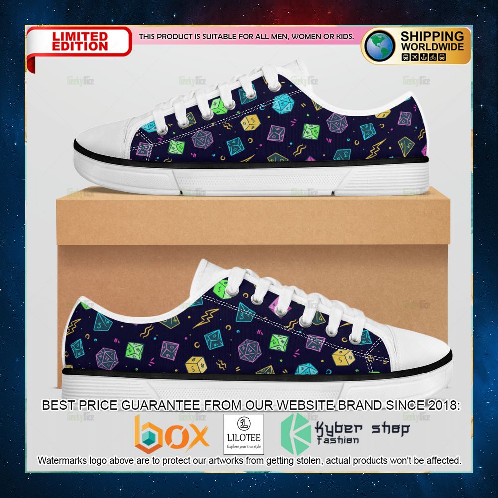 dungeons dragons canvas low top shoes 2 127