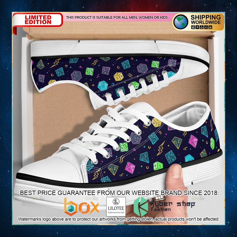 Dungeons & Dragons Canvas low top Shoes - LIMITED EDITION 4 dungeons dragons canvas low top shoes 4 92