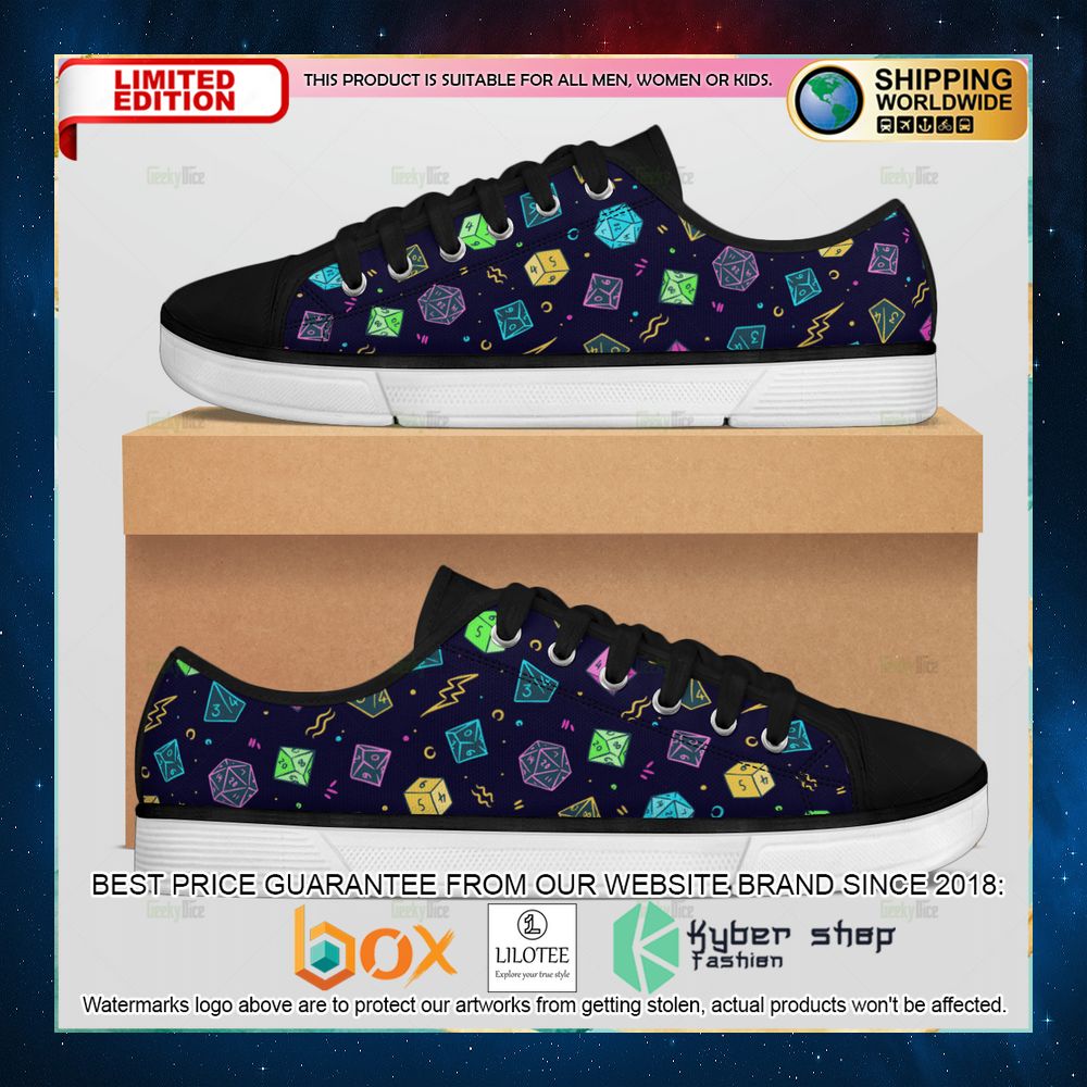Dungeons & Dragons Canvas low top Shoes - LIMITED EDITION 8 dungeons dragons canvas low top shoes 8 753