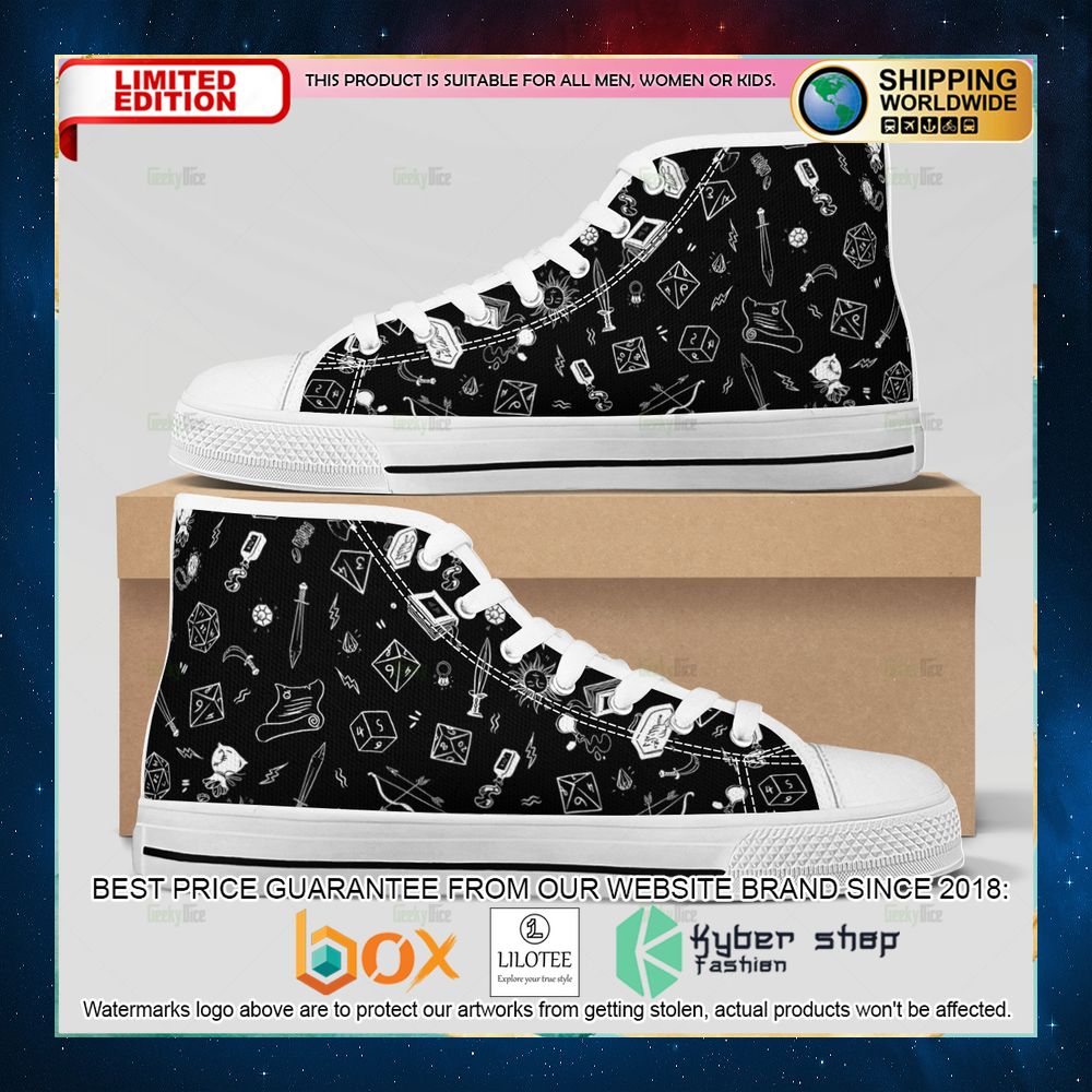 dungeons dragons low top canvas shoes 1 436