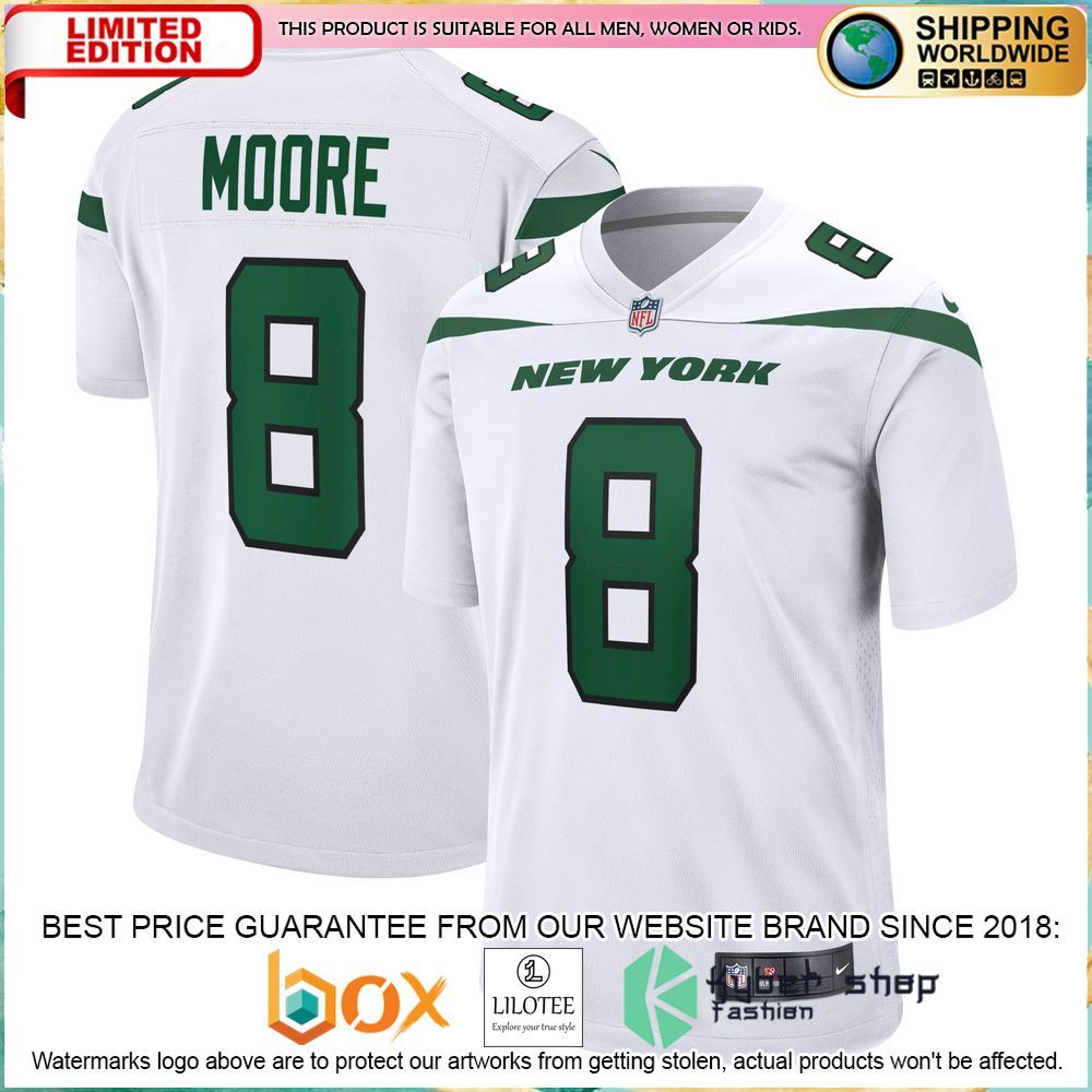 elijah moore new york jets nike white football jersey 1 102