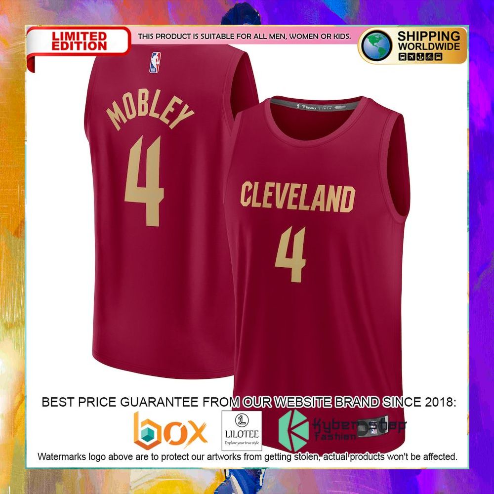 evan mobley cleveland cavaliers 2022 23 basketball jersey 1 805