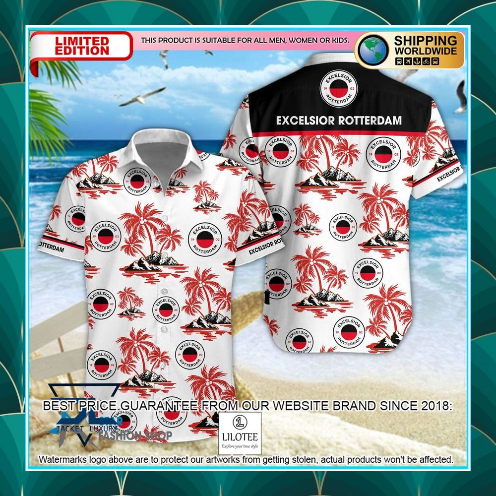 excelsior rotterdam hawaiian shirt shorts 1 729