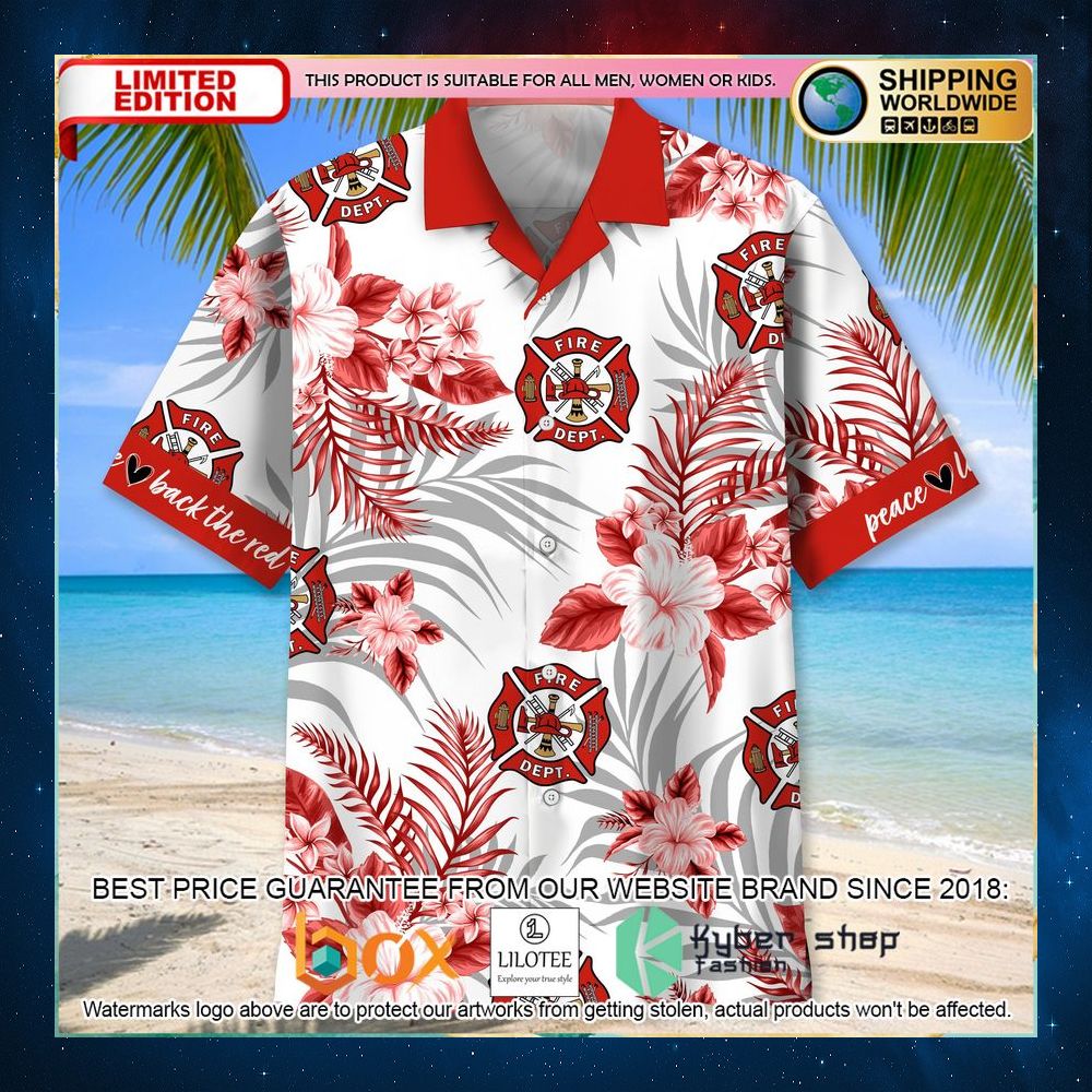 fire rescue hawaiian shirt 2 975