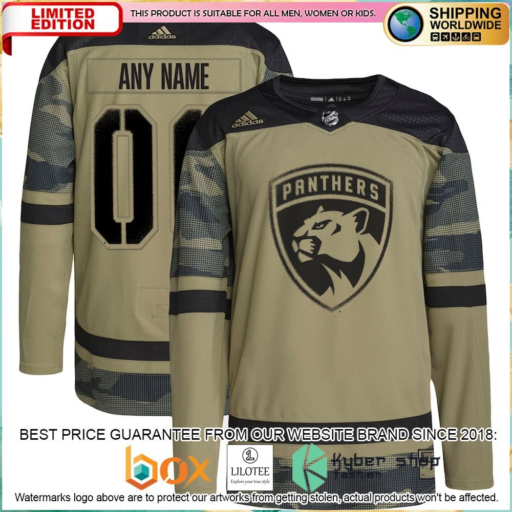 florida panthers adidas military appreciation team custom camo hockey jersey 1 331