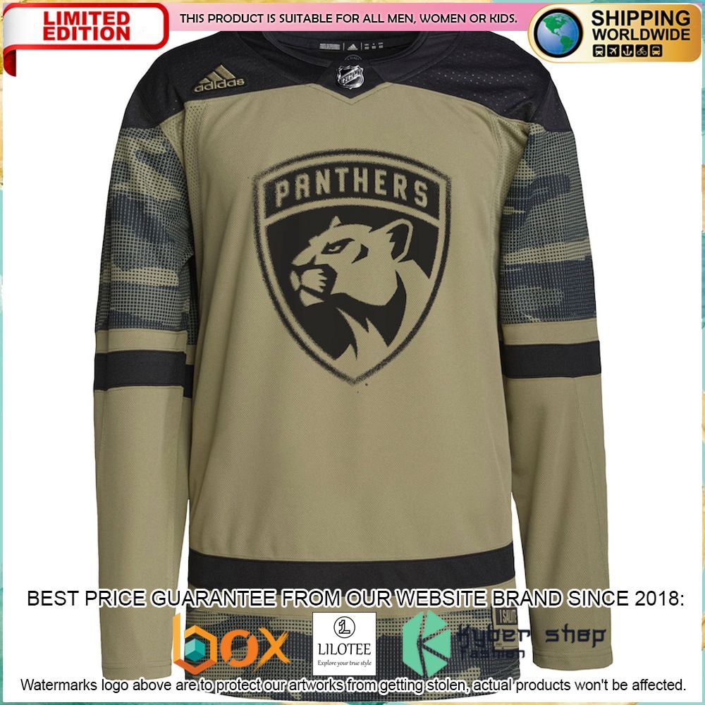 florida panthers adidas military appreciation team custom camo hockey jersey 2 681