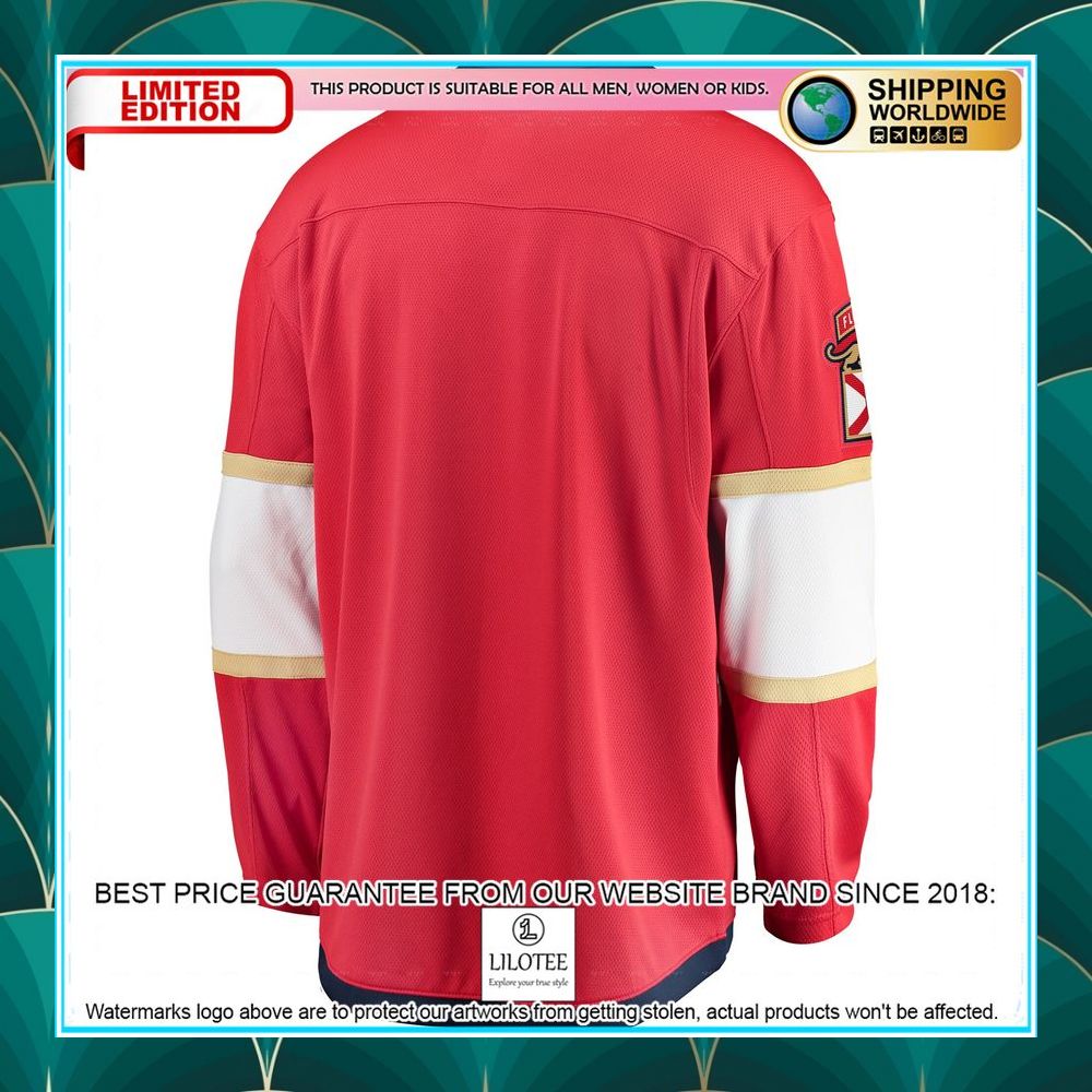 florida panthers breakaway home red hockey jersey 1 906