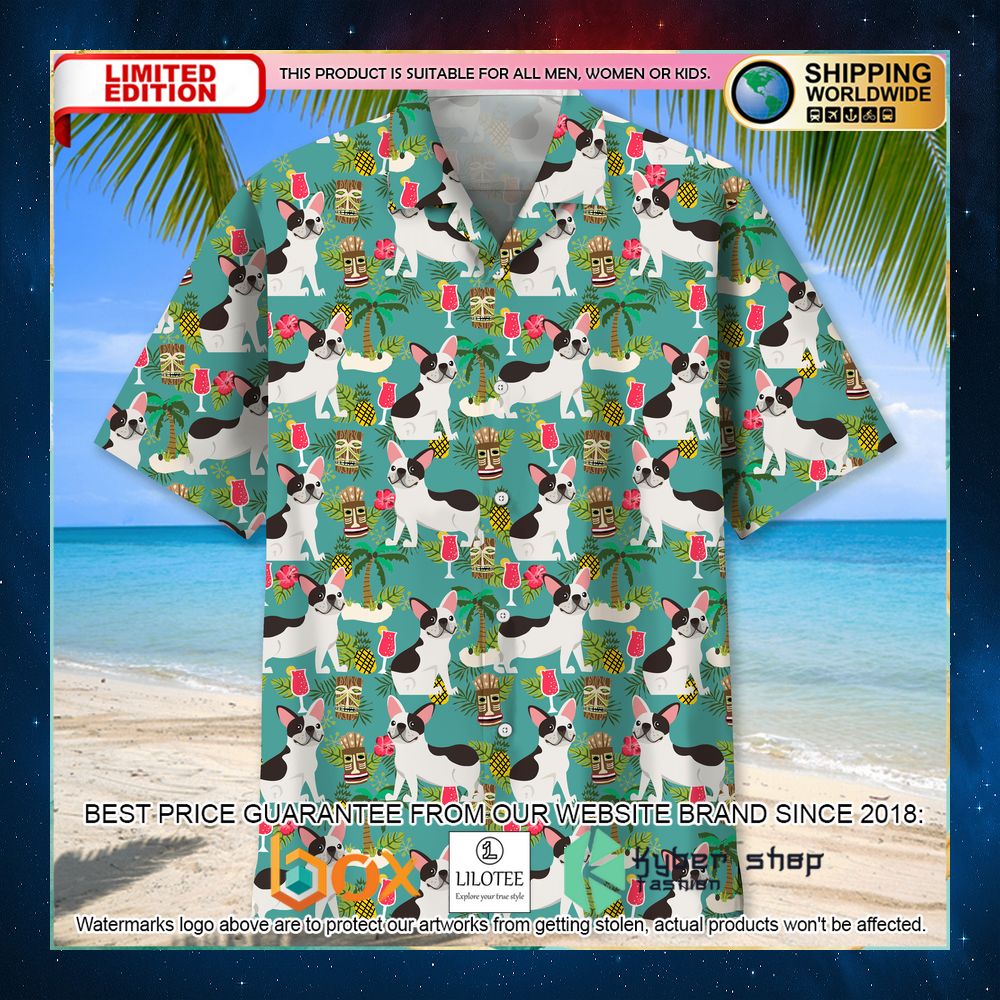 french bulldog beach hawaiian shirt 2 197